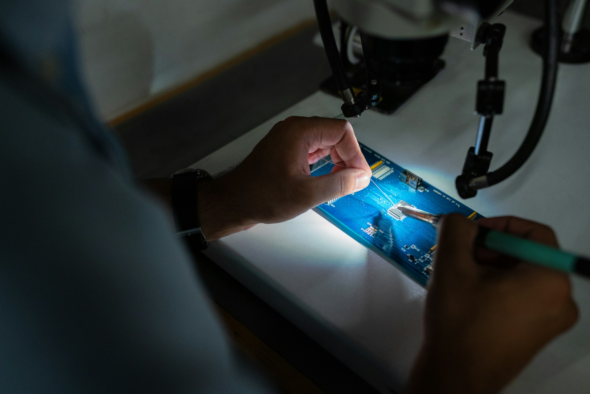 Precision electronic engineering work